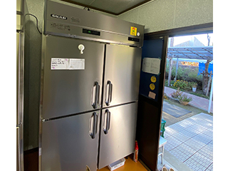 フードバンク熊本 冷凍冷蔵庫