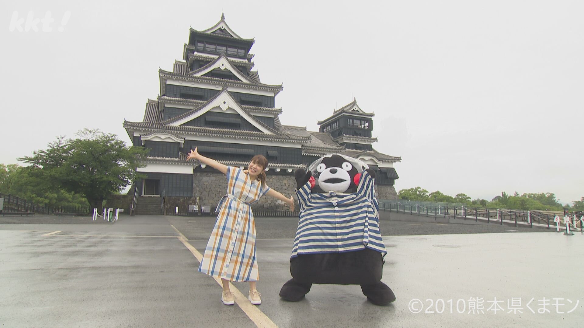 熊本城周辺のマップを作ったモン