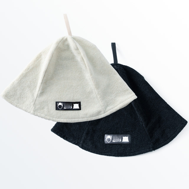 有田ラーメンフェス限定サウナハット 白／黒