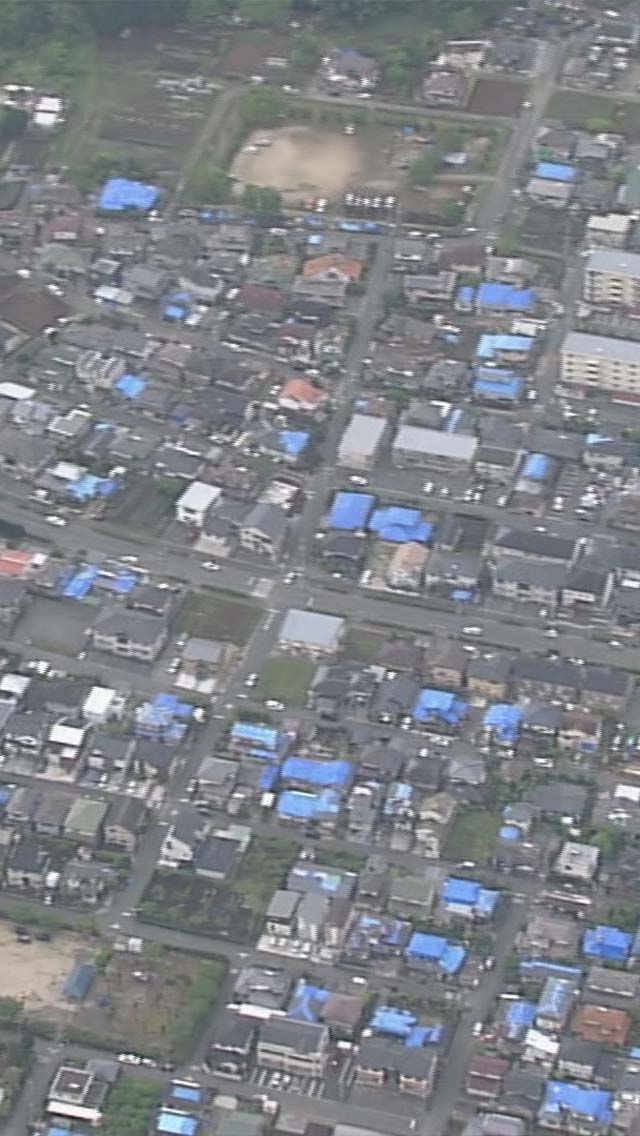 震度7の揺れが２度襲った熊本地震