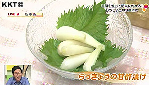 手間をはぶいて簡単に作れる!らっきょうの甘酢漬け