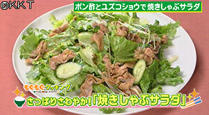 焼きしゃぶサラダ