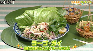 ラープ・ガイ(鶏ひき肉のサラダ)