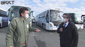 バス会社の新事業 とんかつ屋さんをお手伝い