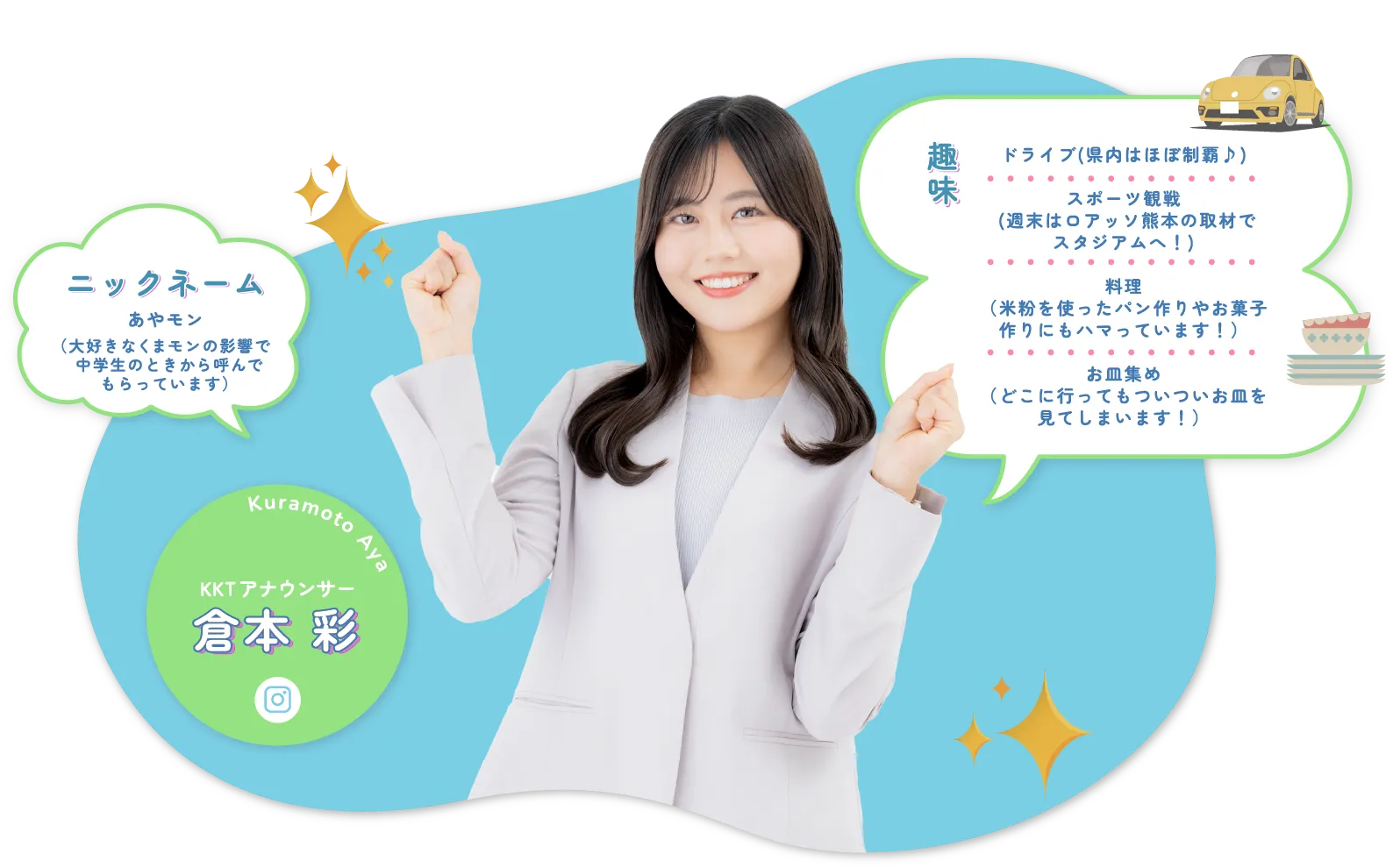 KKTアナウンサー 倉本 彩